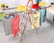 4 Mataki Aluminium Multi-Purpose Ladder & Cloth Hanger - 3