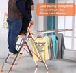 4 Mataki Aluminium Multi-Purpose Ladder & Cloth Hanger - 4