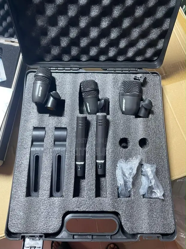 Original 5-Set Drum Microphone Kit - 1