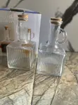 2-Piece Glass Oil Dispenser Set - 2