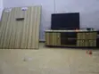 Used Television Stand with Side Board - 2
