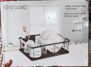 1 Tier Bakin Karfe Plate Rack/Dish Rack