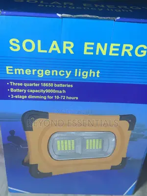 Fitilar Gaggawa ta Hasken Rana - 500W LED