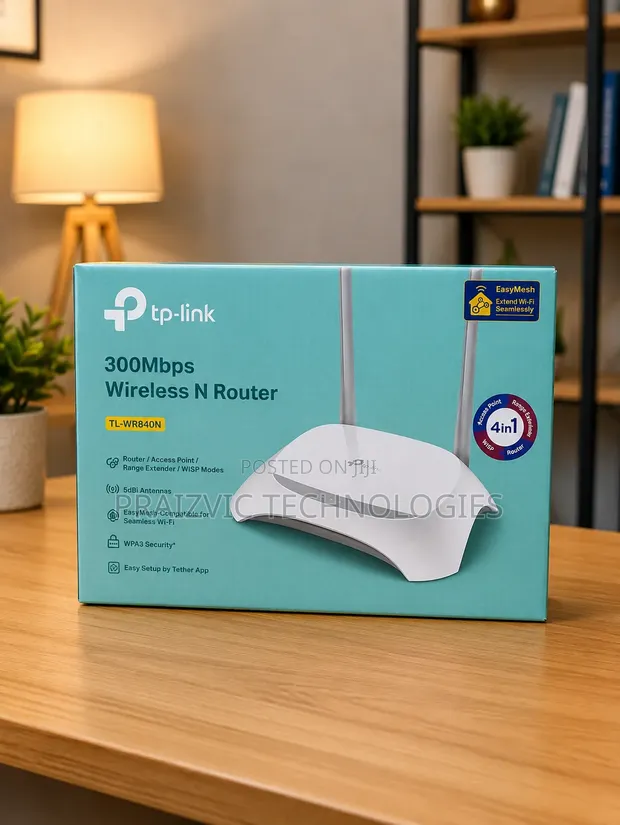 TP-Link TL-WR840N Router Mara-Mara - 1