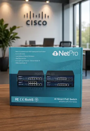 Netpro 16-Port Gigabit PoE Switch