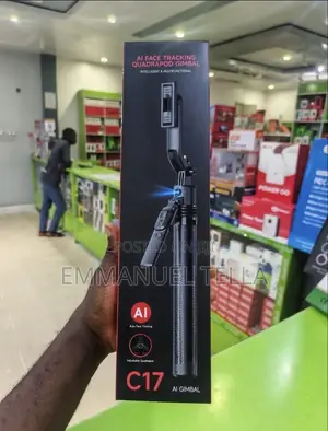 C17 AI Face Tracking Quadpod Gimbal Stabilizer