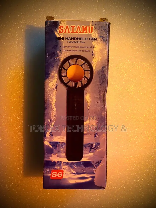 S6 Salami Mini Handheld Fan - 1