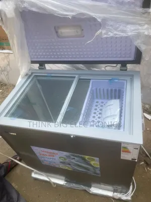 Snowsea BD-258 Chest Freezer Mai Rufin Gilashi