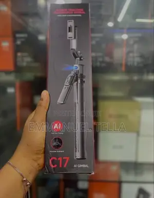 C17 AI Gimbal with Face Tracking Quadrapod
