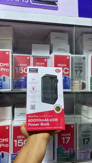Itel PowerPulse Turbo 60000mAh Power Bank