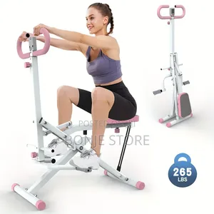 Squat Machine / Core Trainer Mai Nadi Tare Da 4 Resistance Bands