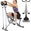 Squat Machine / Core Trainer Mai Nadi Tare Da 4 Resistance Bands - 2