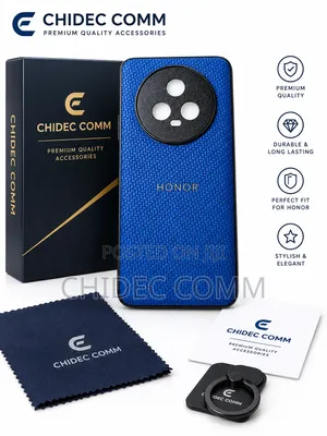 Honor Magic 5 5G Pouch - Blue Leather