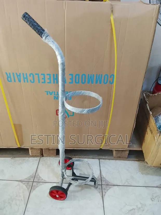 Trolley na Gilashin Oxygen - Sabon Abu - 1