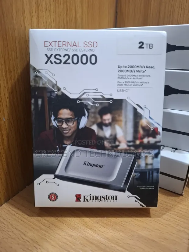 2TB Kingston External SSD Extreme - 1