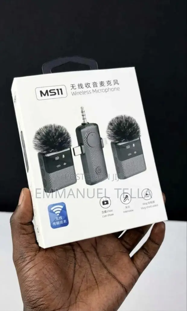 New MS11 Wireless Lavalier Microphone - 1