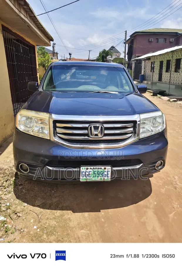 Honda Pilot 2012 Blue - 1