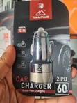 Brand New Fast Car Charger - Double Type-C - 1