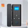 Smart Glass Door Lock tare da Tuya App - 3