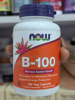 NOW Foods Vitamin B-100 Complex - 100 Veg Capsules