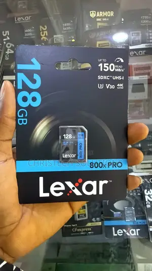 Lexar 128GB 800x PRO SDXC UHS-I Memory Card (Blue)