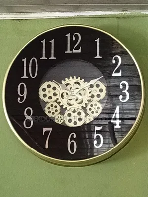 MEKDON INTERIORS Wall Clock - Spring Roller