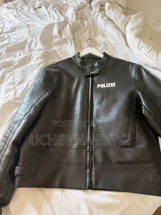 Vetements Polizei Leather Jacket - 1