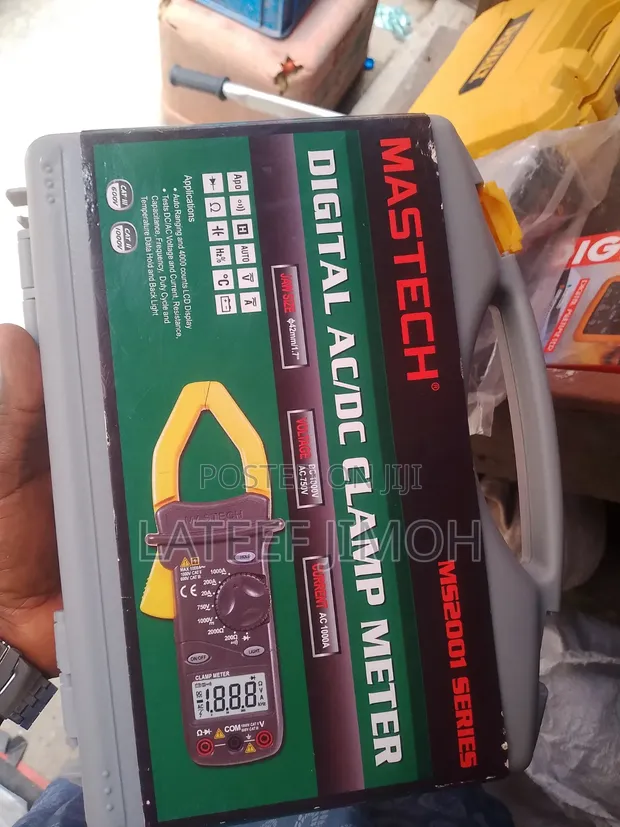 Mastech Dijital AC/DC Clamp Meter - 1