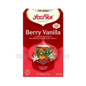 Yogi Tea Organic Berry Vanilla - 17 Kunshin Shayi