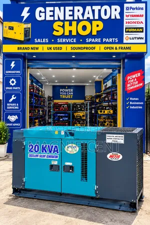 20 KVA Denyo ECO Silent Diesel Generator (Amfani)
