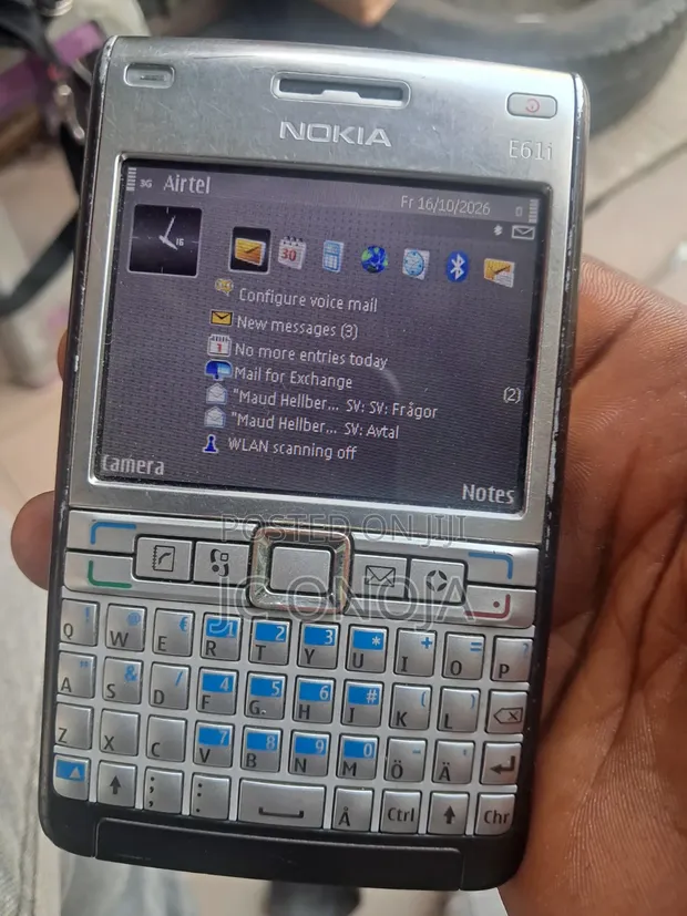 Nokia E61i Silver (UK Used) - 1