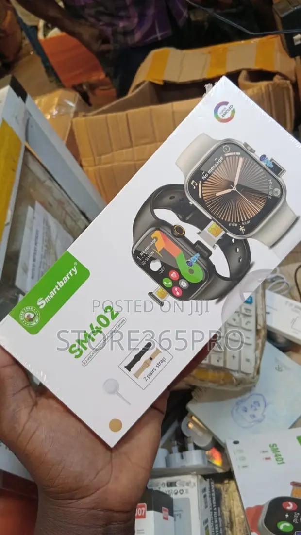 Sim Card Smart Watch with 180° Camera - 1