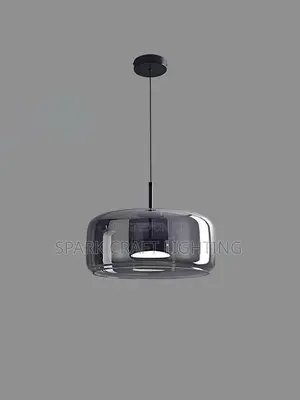 Luxury Modern Glass Pendant Chandelier LED 3-in-1