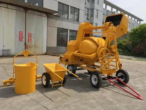 Brand New Self-Loading Concrete Mixer with Crane