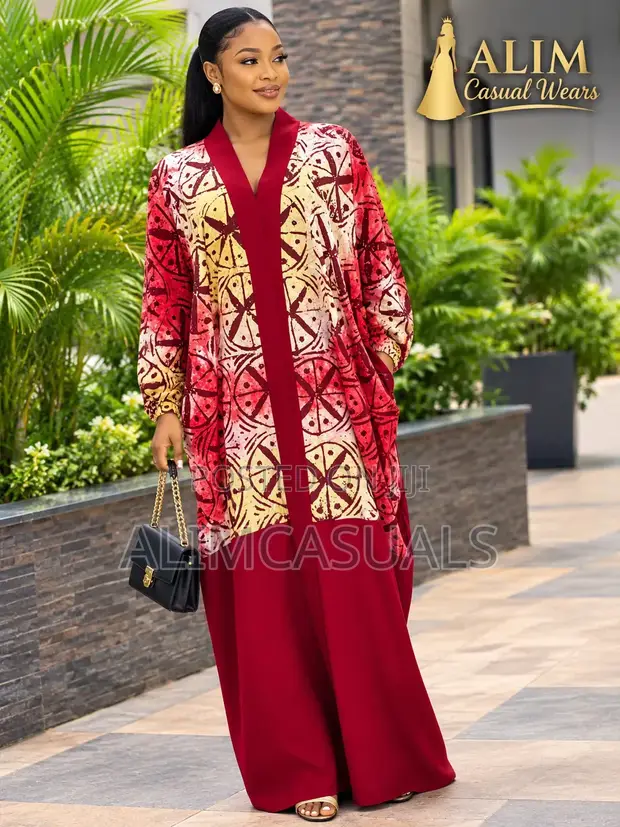 Alimcasual Adire Kaftan Dress - 1