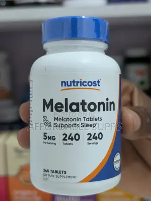 Nutricost Melatonin 5mg – 240 Tablet Don Tallafin Barci