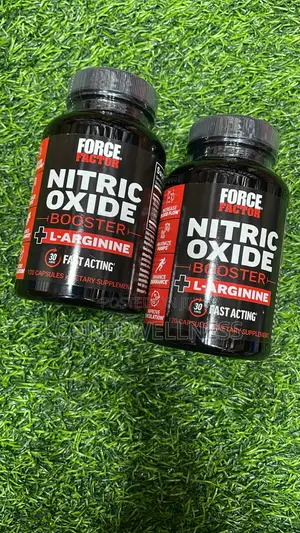 Nitric Oxide Booster + L-Arginine (Force Factor) - Kapsul 120