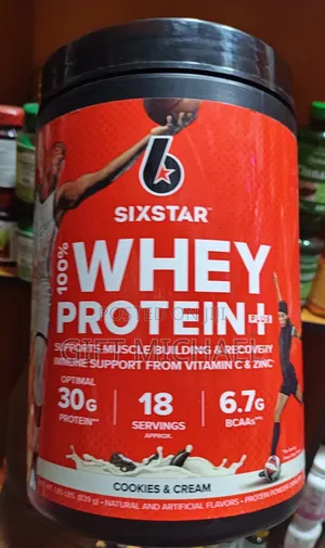 Six Star Whey Protein Plus, Cookies & Cream - 1.8lbs