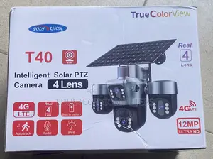 Kyamaran PTZ Mai Hasken Rana 4G Tare da Rufin Rufi 4 (V380)