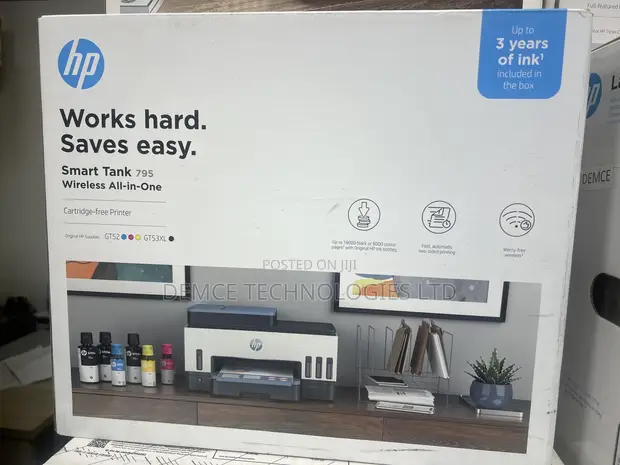 HP Smart Tank 795 Wireless Printer - 1