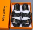Louis Vuitton Buckle Slippers - 1