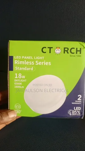 CTORCH 18W Rimless LED Panel Light