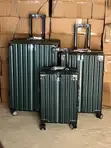 Aluminum Luggage & Travel Bags - Black - 2