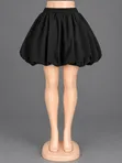 Louis Vuitton Bubble Skirt - Brown Velvet - 1