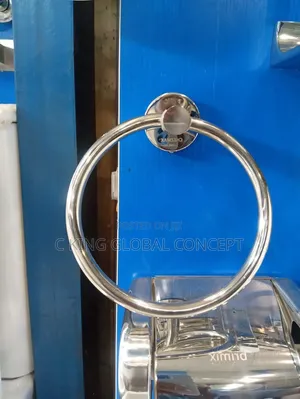 Brand New Chezmoi Chrome Wall Mount Hand Towel Ring