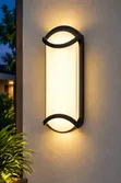Modern Curved-Frame LED Wall Sconce - 2