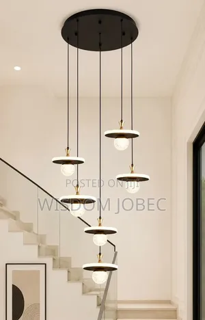 Modern Multi-Drop Pendant Cluster Light Fixture