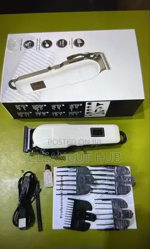 Professional Rechargeable Hair Clipper & Trimmer
