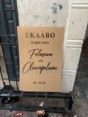 Signage and Event Design Services