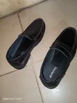 Timberland Black Leather Loafers - Size 42 - 1